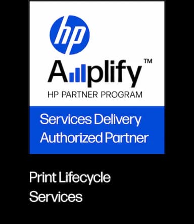 HP Amplify Badge Print Lifecycle Services