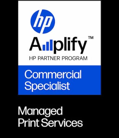 HP Amplify Badge Managed Print Services