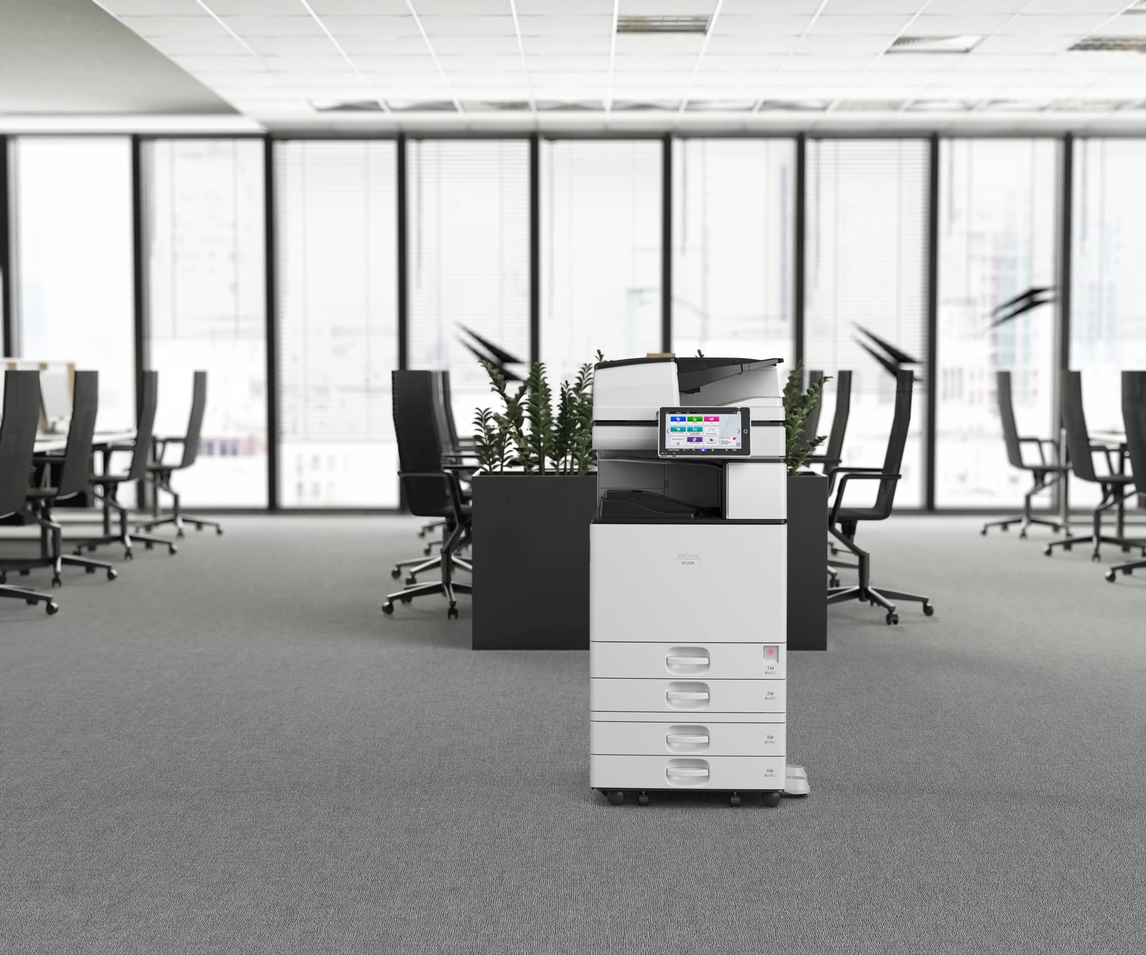Ricoh multifunction copier for business document workflows